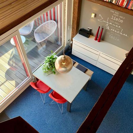 Historische Ferienwohnung Mit Sauna In Lich Bagian luar foto